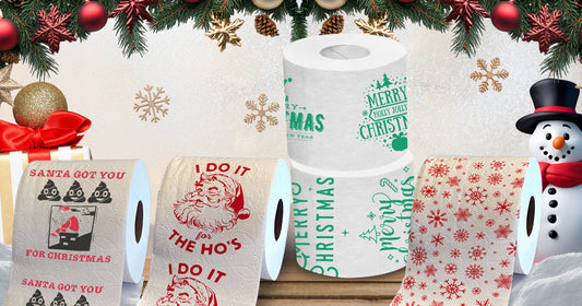 Wrap Up the Holidays with Jolly Christmas-Themed Printed TP!
