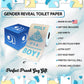 Printed TP Holy Poop It's a Boy! Toilet Paper Roll for Baby Shower Gender Reveal