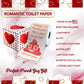 Printed TP Happy Fifth Anniversary Printed Toilet Paper Prank – 500 Sheets