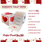 Printed TP Status Pooping Printed Toilet Paper Funny Gag Gift - 500 Sheets