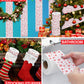 Printed TP Red Snowflakes Winter Holiday Printed Toilet Paper Gift – 500 Sheets