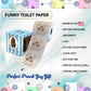 Printed TP Let It Go Printed Toilet Paper Funny Gag Novelty Gift – 500 Sheets