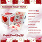 Printed TP Single AF Valentine's Funny Toilet Paper Roll Gag Gift for Singles