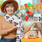 Printed TP Holy Poop You're 51 Funny Toilet Paper Roll Birthday Party Gag Gift