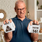 Printed TP Holy Poop You're 56 Funny Toilet Paper Roll Birthday Party Gag Gift