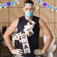 Printed TP Holy Poop You're 44 Funny Toilet Paper Roll Birthday Party Gag Gift
