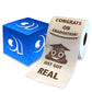 Printed TP Congrats on Graduation Toilet Paper Roll Prank Gag Gift for New Grad