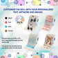 Printed TP Wholesale Toilet Paper Roll Gag Gift Decor in 1 Color - 500 sheets (Individually Shrink Wrapped - No Gift Box)