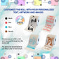 Printed TP Wholesale Toilet Paper Roll Gag Gift Decor - 500 sheets - 2 INK COLORS (Individually Shrink Wrapped - No Gift Box)