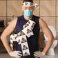 Printed TP Poop Face Emotion Funny Toilet Paper Roll Novelty Gag Gift for Pranks