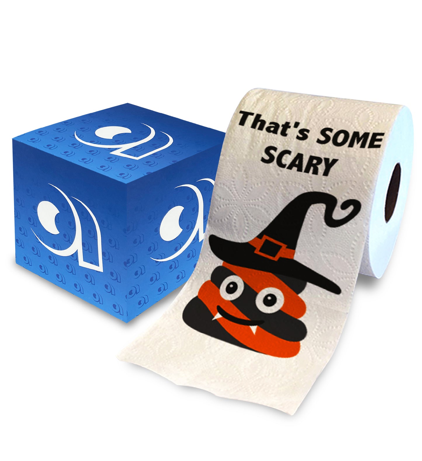 Printed TP That's Some Scary Sh*t Printed Toilet Paper Gag Gift – 500 Sheets