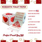 Printed TP Happy Thirtieth Anniversary Printed Toilet Paper Prank – 500 Sheets