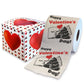 Printed TP Happy Valentine's Printed Toilet Paper Funny Gag Gift - 500 Sheets