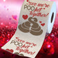 Printed TP 'Coz We're POO-fect Together Printed Toilet Paper Gift - 500 Sheets