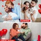 Printed TP Happy Valentine's Printed Toilet Paper Funny Gag Gift - 500 Sheets