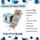 Printed TP Beware of Sea Turtle Poop Printed Toilet Paper Gag Gift – 500 Sheets