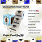 Printed TP Congrats with Excited Poop Printed Toilet Paper Gag Gift, 500 Sheets
