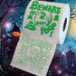 Printed TP Halloween Beware of Zombie Poop Printed Toilet Paper – 500 Sheets