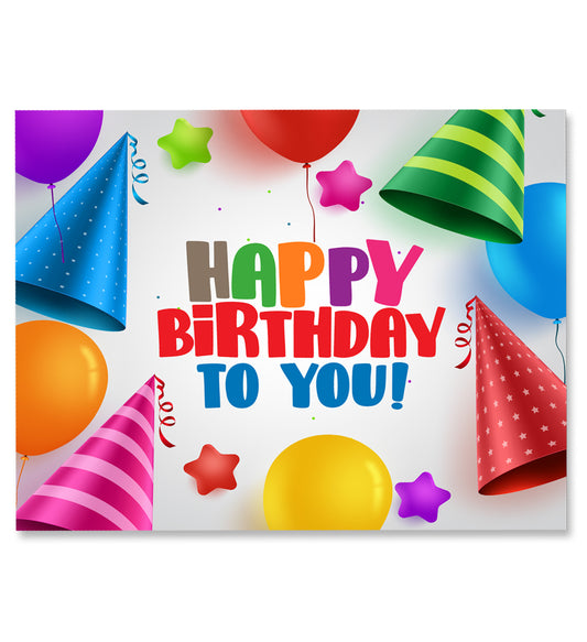 Happy Birthday Greeting Card