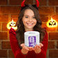 Printed TP Halloween Beware: Toilet Paper is Haunted Funny Gag Gift – 500 Sheet